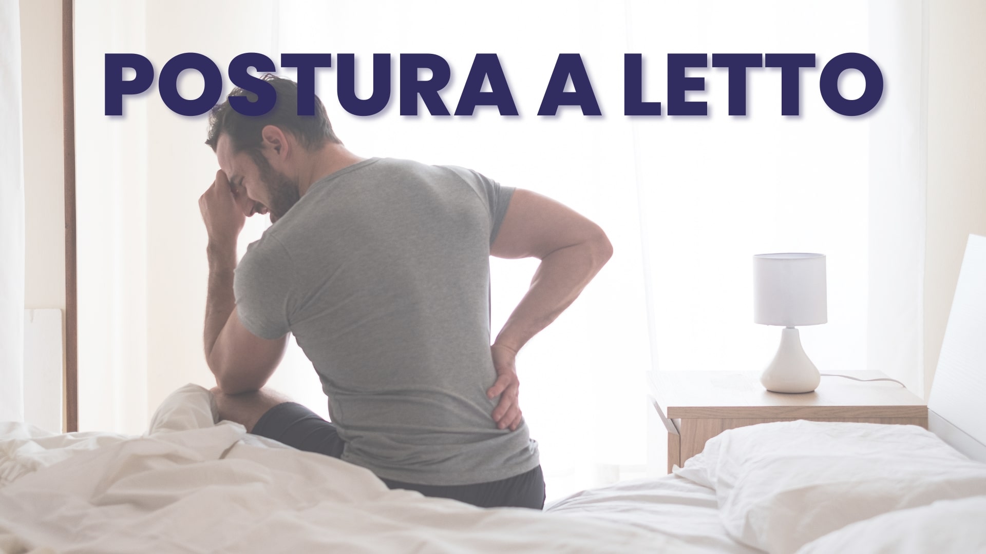 Postura letto miti
