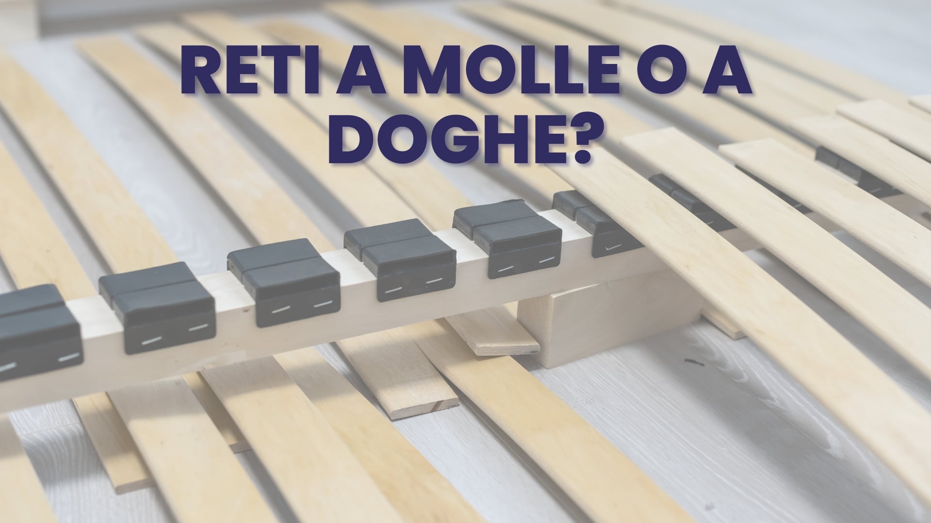 reti a molle a doghe
